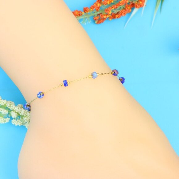 Elegant Handmade Anklet – Perfect for Women & Girls | Ideal Gift Option, DYC1583 - Picture 2 of 11